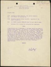 Death Notice of President Franklin Roosevelt