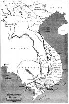 Map Depicting Plei Me - Vietnam War