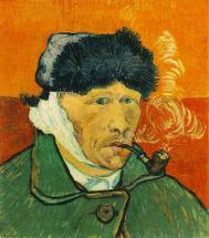 van Gogh - Self-Portrait with Bandaged Ear and Pipe