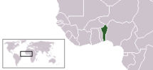 Benin - Map Locator