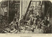 Rescued Men and Boys, Saved from Slavery and Starvation
