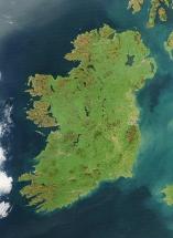 Ireland Seen from Space