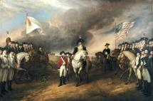 Cornwallis Surrenders His Troops at Yorktown