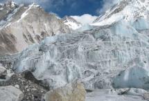 Khumbu Icefall at Mt Everest