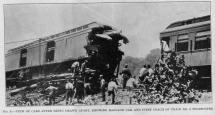 Ruined Rail Cars in America's Deadliest Train Wreck