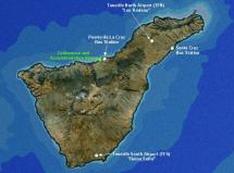 Location of Los Rodeos Airport