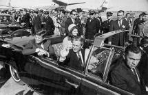 JFK and Mrs. Kennedy Leave Love Field