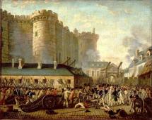 Storming the Bastille - Juy 14, 1789