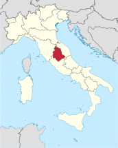Umbria - Map Locator