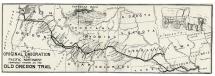 Map Depicting the Old Oregon Trail