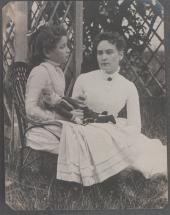 Helen Keller and Anne Sullivan - At Cape Cod