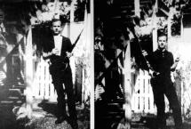 Oswald with Rifle and Revolver