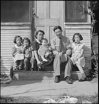 Japanese-American Farm Family