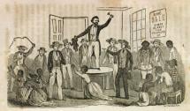 Splitting-up a Family at a Slave Auction