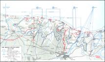 D-Day - Second British Army Map
