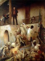 The Siege of Khartoum - Painting