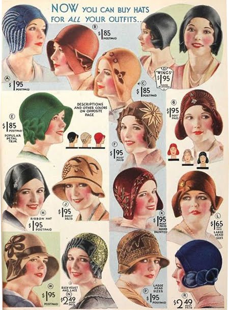 Hats from the Roaring Twenties