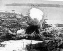 Korean War - Destruction from Para-demolition Bombs