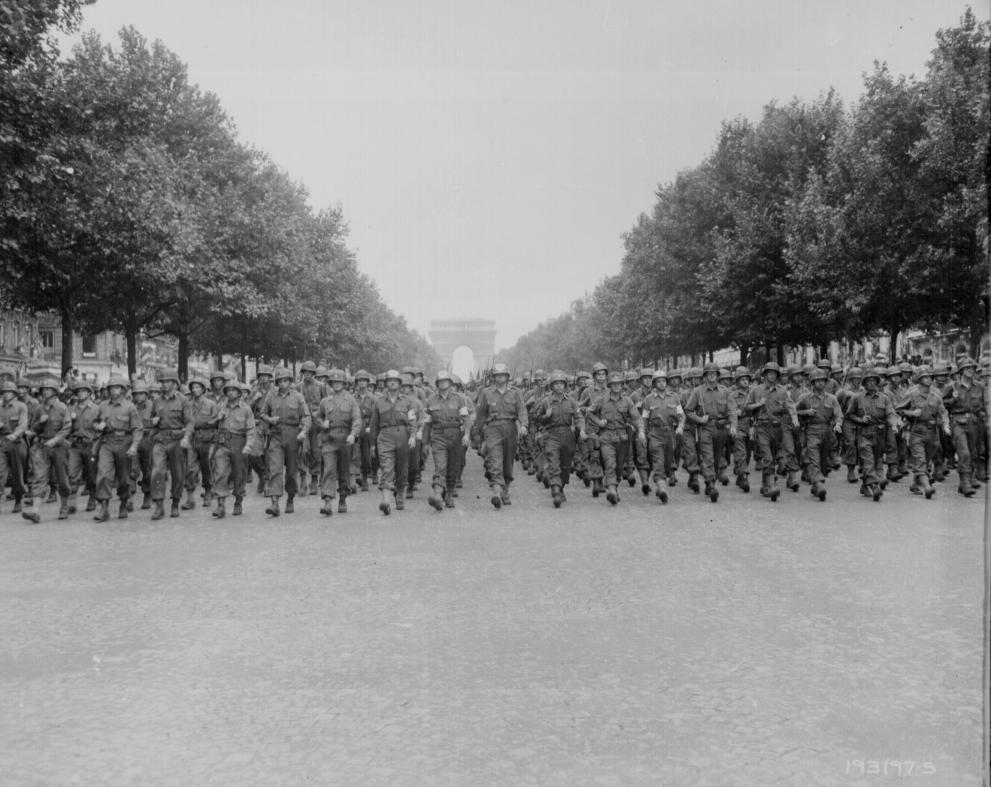 Liberation Of Paris 28th Infantry Division