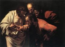 Doubting Thomas by Caravaggio