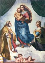 The Sistine Madonna - by Raphael