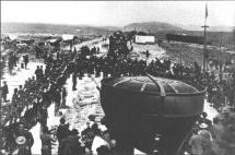 Last Spike Ceremony Photo - by A.J. Russell