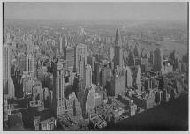 Looking Toward the East River - From the Empire State Building