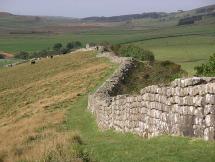 Hadrian's Wall near Greenhead Lough