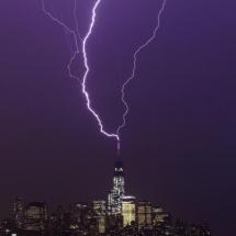 Lightning Rod at Work - One World Trade Center