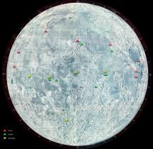 Moon-Landing Sites