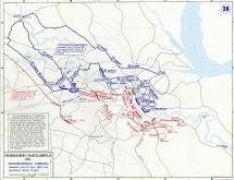 Map of Chancellorsville Campaign