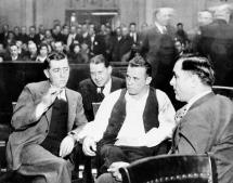 Dillinger - Charged with Murder in Court