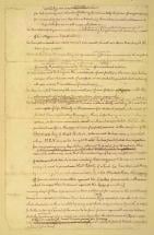 Declaration of Independence, 3rd Page of Manuscript