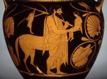 Achilles - With His Father, Peleus