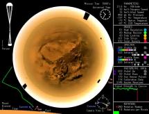 Huygens Probe Visits a Saturn Moon