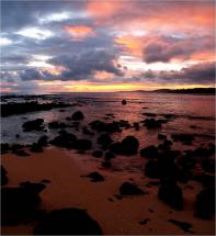 Kauai - Southern Coast at Sunset