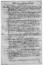 Hancock's Letter to George Washington