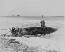 Wreckage - Japanese Mini-Submarine