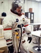 Jim Lovell - Space Suit Photo