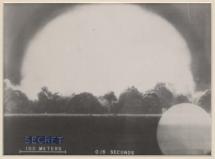 Trinity Test Mushroom Cloud - Fully Developing