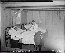 Elderly Patients at Camp Manzanar
