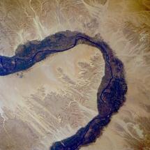 Egyptian Desert Seen From Space