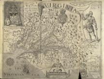 John Smith - Map of Chesapeake Bay
