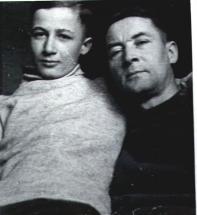 Hosenfeld with Son Detlev