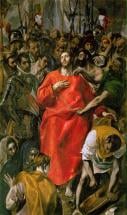 Trial of Jesus - El Greco Painting 