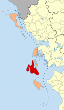 Cephalonia - Map Locator