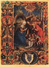 Nativity Scene from Bona Sforza's Prayer Book