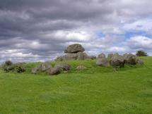 Irish Countryside and Prehistoric Grave Sites