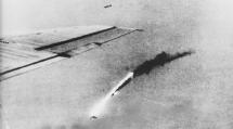 Japanese Fighters Intercept U.S. Bombers