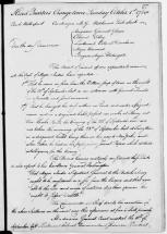 Washington's Order to Execute Andre